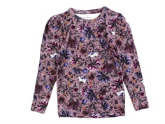 Name It wistful mauve top blomster
